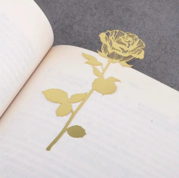 LAST ONE! NEW! Rose-shaped bookmark - Picture 6 of 6
